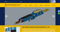 Desktop Screenshot of blastcleansystems.com